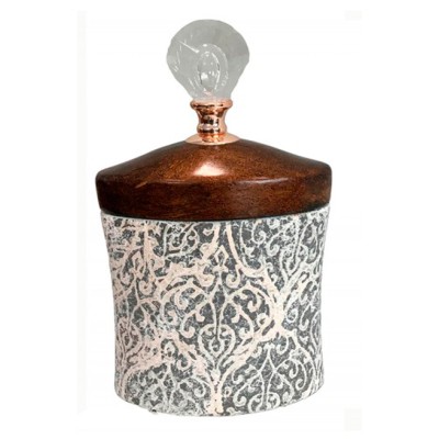 Βάζο κεραμικό με καπάκι