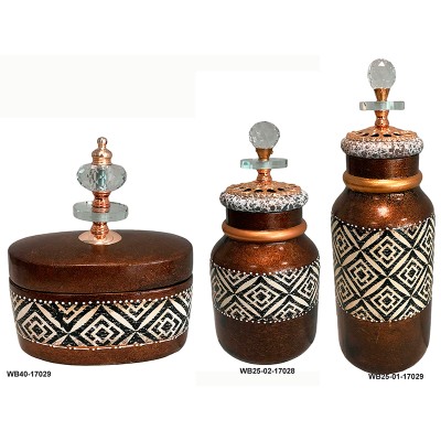 Βάζο Κεραμικό Με Καπάκι