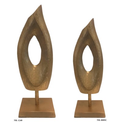 Αφηρημένο διακοσμητικό μεταλλικό