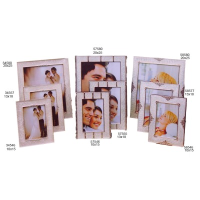 Κορνίζα Μεταλλική Επάργυρη 34580-57-46|57580-57-46|58580-46-57