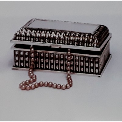 Μπιζουτιέρα Επάργυρη Ορθογώνια 7732LLA