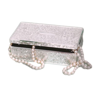 Μπιζουτιέρα Επάργυρη Ορθογώνια 18248DM