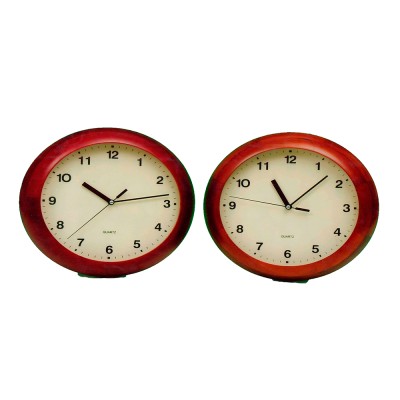 Ρολόι Τοίχου Ξύλινο