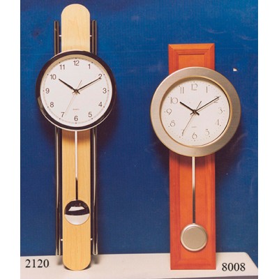 Ρολόι Τοίχου Ξύλινο Με Εκκρεμές