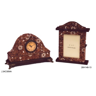 Ρολόι ξύλινο επιτραπέζιο