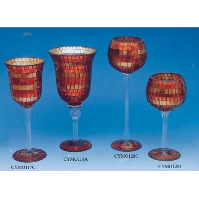 Κηροπήγια Γυάλινα Διακοσμητικά