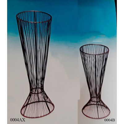 Μεταλλικά βάζα διακοσμητικά