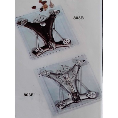 Γυάλινη Μηχανική Ζυγαριά Μπάνιου