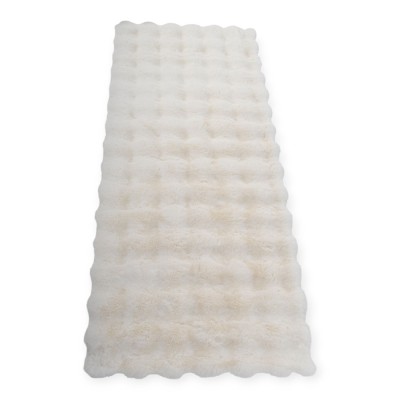 ΔΙΑΔΡΟΜΟΣ ΣΥΝΘΕΤΙΚΗΣ ΓΟΥΝΑΣ ΜΕ ΑΝΤΙΟΛΙΣΘΗΤΙΚΗ ΒΑΣΗ ΣΕ ΚΡΕΜ ΧΡΩΜΑ 60x180εκ. ANKOR