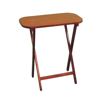 Τραπεζάκι οβάλ Πτυσσόμενο Ξύλινο