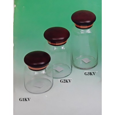 Βάζα Αποθήκευσης Καφέ-Ζάχαρη-Μπαχαρικά plexiglass