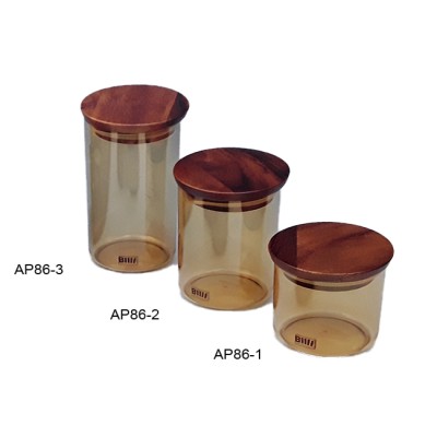 Βάζα Αποθήκευσης Καφέ-Ζάχαρη-Μπαχαρικά plexiglass