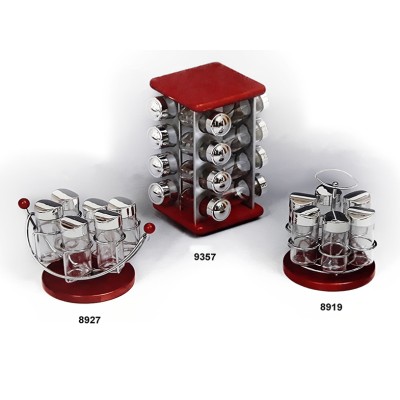 Θήκη Για Μπαχαρικά Με Βάση 6&16τεμ.