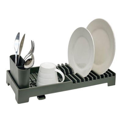 ΠΙΑΤΟΘΗΚΗ ΠΛΑΣΤΙΚΗ ΜΕ ΔΙΣΚΟ ΚΑΙ ΚΟΥΤΑΛΟΘΗΚΗ ΣΕ ΛΑΔΙ ΜΑΤ ΧΡΩΜΑ 19x46x13,5εκ. ANKOR