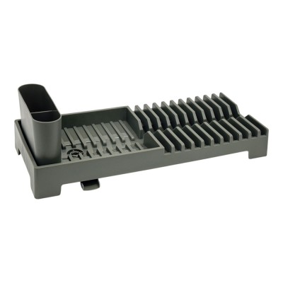 ΠΙΑΤΟΘΗΚΗ ΠΛΑΣΤΙΚΗ ΜΕ ΔΙΣΚΟ ΚΑΙ ΚΟΥΤΑΛΟΘΗΚΗ ΣΕ ΛΑΔΙ ΜΑΤ ΧΡΩΜΑ 19x46x13,5εκ. ANKOR