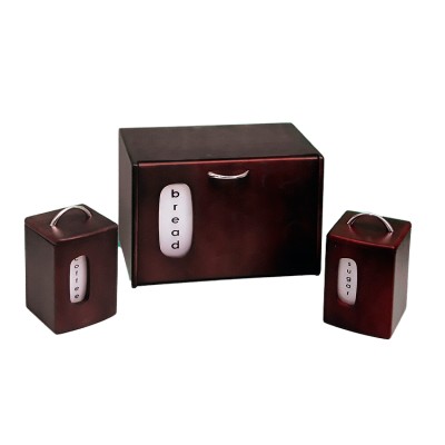 Ψωμιέρα ξύλινη με ντουλάπι