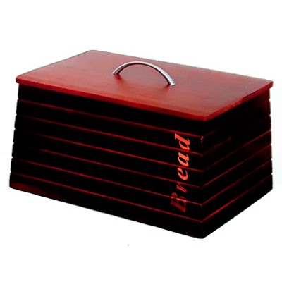 Ψωμιέρα ξύλινη με καπάκι