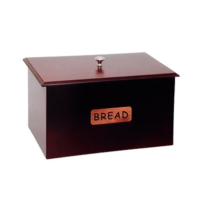 Ψωμιέρα ξύλινη με καπάκι