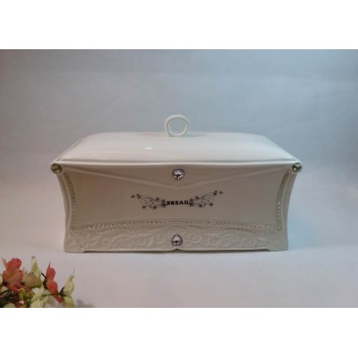 Ψωμιέρα Ορθογώνια Κεραμική 31x18x17.5cm