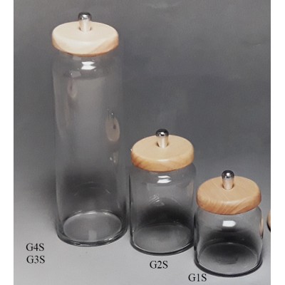 Βάζα Αποθήκευσης Καφέ-Ζάχαρη-Μπαχαρικά Plexiglass