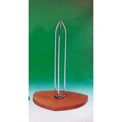 Βάση Για Ρολό Κουζίνας Μεταλλική Με Ξύλινη Βάση