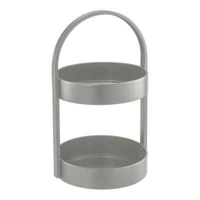 ΦΡΟΥΤΙΕΡΑ ΜΕΤΑΛΛΙΚΗ ΔΥΟ ΕΠΙΠΕΔΩΝ ΛΑΔΙ 24,5x22,5x40εκ. ANKOR