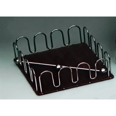 Μεταλλική ψάθινη Χαρτοπετσετοθήκη