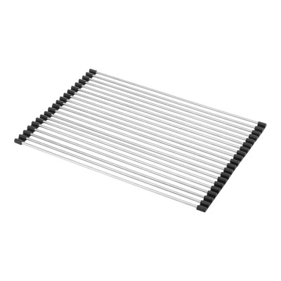 ΣΧΑΡΑ ΣΤΕΓΝΩΜΑΤΟΣ ΑΝΑΔΙΠΛΟΥΜΕΝΗ INOX ΜΕ ΣΙΛΙΚΟΝΗ 48,5x33x1εκ. ANKOR