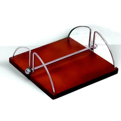 Χαρτοπετσετοθήκη Μεταλλική Με Ξύλινη Βάση