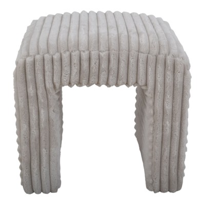 ΣΚΑΜΠΟ ΒΕΛΟΥΔΙΝΟ ΣΕ ΜΠΕΖ ΧΡΩΜΑ 43x35x41εκ. ANKOR