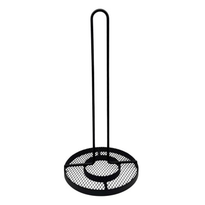 ΒΑΣΗ ΧΑΡΤΙΟΥ ΚΟΥΖΙΝΑΣ ΜΕΤΑΛΛΙΚΗ ΣΕ ΜΑΥΡΟ ΜΑΤ ΧΡΩΜΑ 15x15x31,3εκ.ANKOR