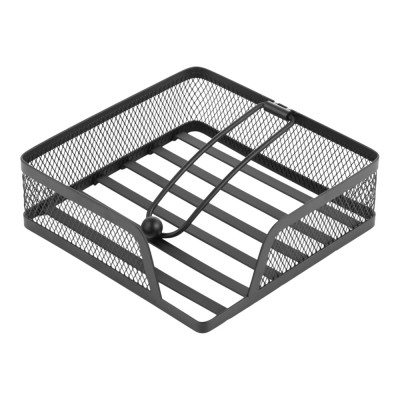 ΧΑΡΤΟΠΕΤΣΕΤΟΘΗΚΗ ΜΕΤΑΛΛΙΚΗ ΣΕ ΜΑΥΡΟ ΜΑΤ ΧΡΩΜΑ 18,4x18,2x5,7εκ.ANKOR