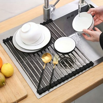 ΣΧΑΡΑ ΣΤΕΓΝΩΜΑΤΟΣ ΑΝΑΔΙΠΛΟΥΜΕΝΗ INOX ΜΕ ΣΙΛΙΚΟΝΗ 48,5x33x1εκ. ANKOR