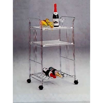 Μεταλλικό Μπαρ-Τρόλεϊ ποτών