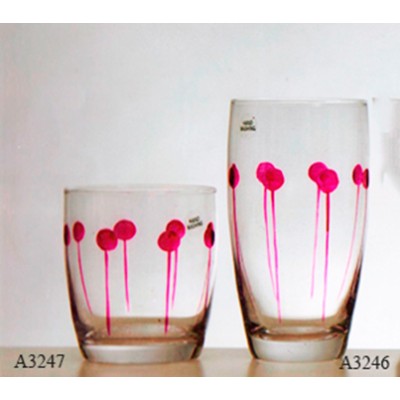 Ποτήρια κρασιού - νερού καθιστά σετ 6 τεμαχίων A3246|A3247