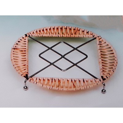 Σουπλά Κατσαρόλας Ξύλινο Μπαμπού/Μεταλλικό