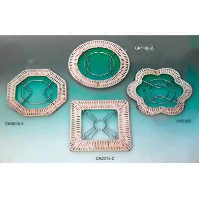 Σουπλά Κατσαρόλας Ξύλινο Μπαμπού/Μεταλλικό