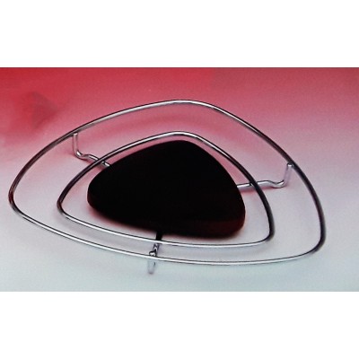 Σουπλά Κατσαρόλας Μεταλλικό Chrome JY616