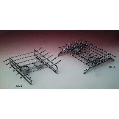 Σουπλά Κατσαρόλας Μεταλλικό Chrome B163|B118