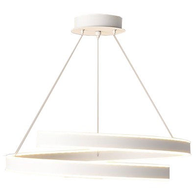 Φωτιστικό led λευκό 3CCT Dimmable by remote control 60w 5450Lm