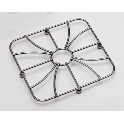 Σουπλά Κατσαρόλας Μεταλλικό Chrome