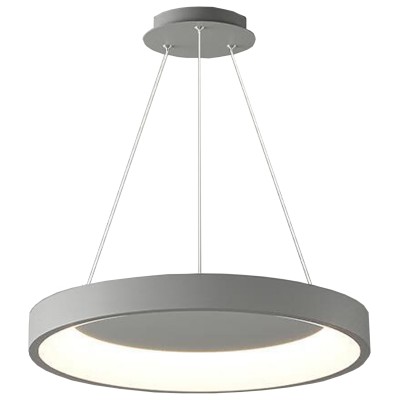 Φωτιστικό led γκρι 3CCT Dimmable by remote control 60w 5450Lm