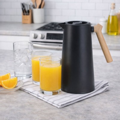 ΚΑΝΑΤΑ ΘΕΡΜΟΣ 1lt ΜΑΥΡΟ ΧΡΩΜΑ ΚΑΙ ΛΑΒΗ ΟΨΗ ΞΥΛΟΥ 12,5x24εκ. ANKOR