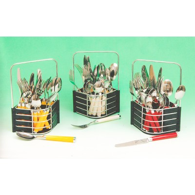 Μαχαιροπήρουνα ανοξείδωτα 18/10 σετ 24τεμ