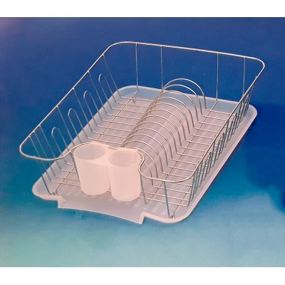 Πιατοθήκη Μεταλλική Χρωμίου Με Πλαστικό Δίσκο