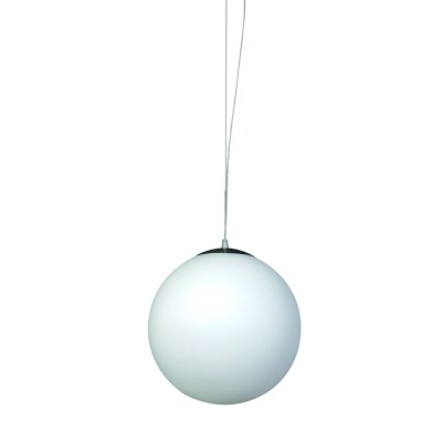 InLight Κρεμαστό Φωτιστικό Οροφής Λευκή Οπαλίνα 40cm – Ντουί E27 (4253-Β)