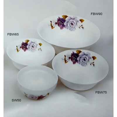 Γυάλινο Οπάλ Μπολ - Γυάλινη Οπάλ Σαλατιέρα