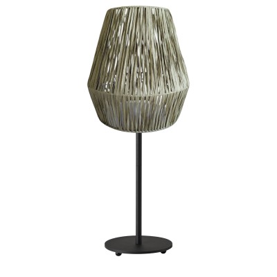 TLA 6873 GN/BK ΠΟΡΤΑΤΙΦ ΒΑΣΗ ΜΑΥΡΗ ΜΕ ΚΑΠΕΛΟ ΠΡΑΣΙΝΟ ΦΥΛΛΟ ΜΠΑΝΑΝΙΑΣ 1ΧΕ14