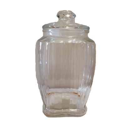 Μπισκοτοθήκη Γυάλινη Με Καπάκι
