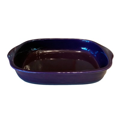 Πυρίμαχο Ορθογώνιο Ταψί Σε Μοβ Χρώμα